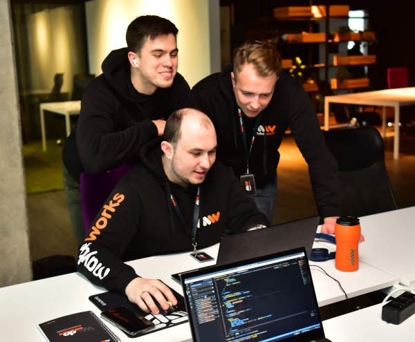 Developers at work photo